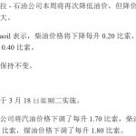 石油公司本周将下调牌价调整-白菜分享-免费彩金-白嫖彩金论坛